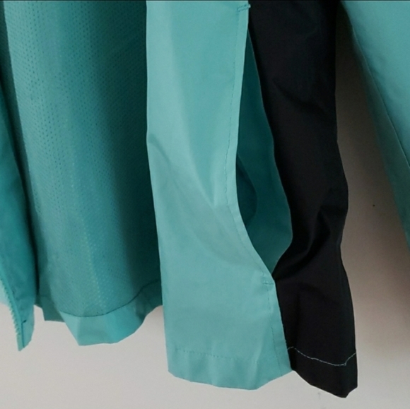 i 5 Women's Hoodie Zip Two Tone Windbreaker - Picture 8 of 10